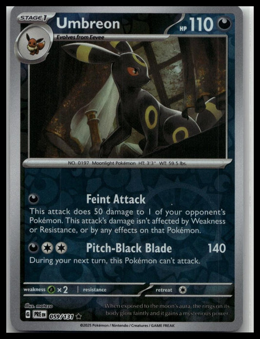 SV: Prismatic Evolutions #059/131 Umbreon