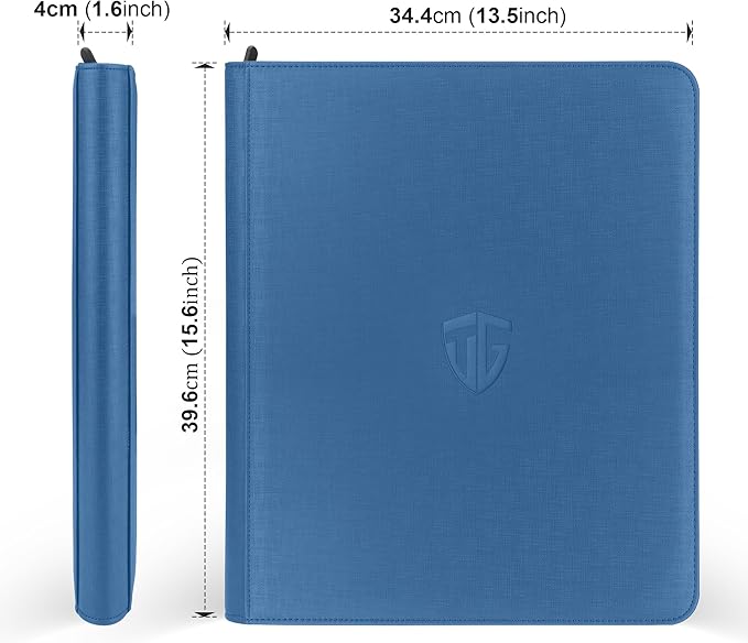 TCGuard  - 9-Pockets Toploader Binder - Navy Blue