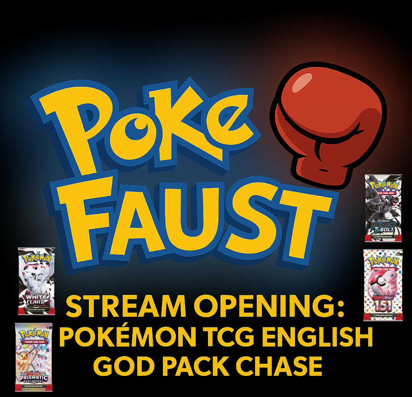 Poké Faust: Stream Opening – Pokémon TCG English God Pack Chase (28.12.2025)