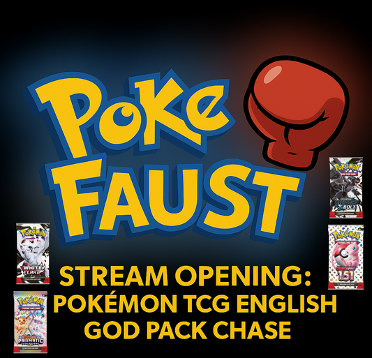 Poké Faust: Stream Opening – Pokémon TCG English God Pack Chase (28.12.2025)