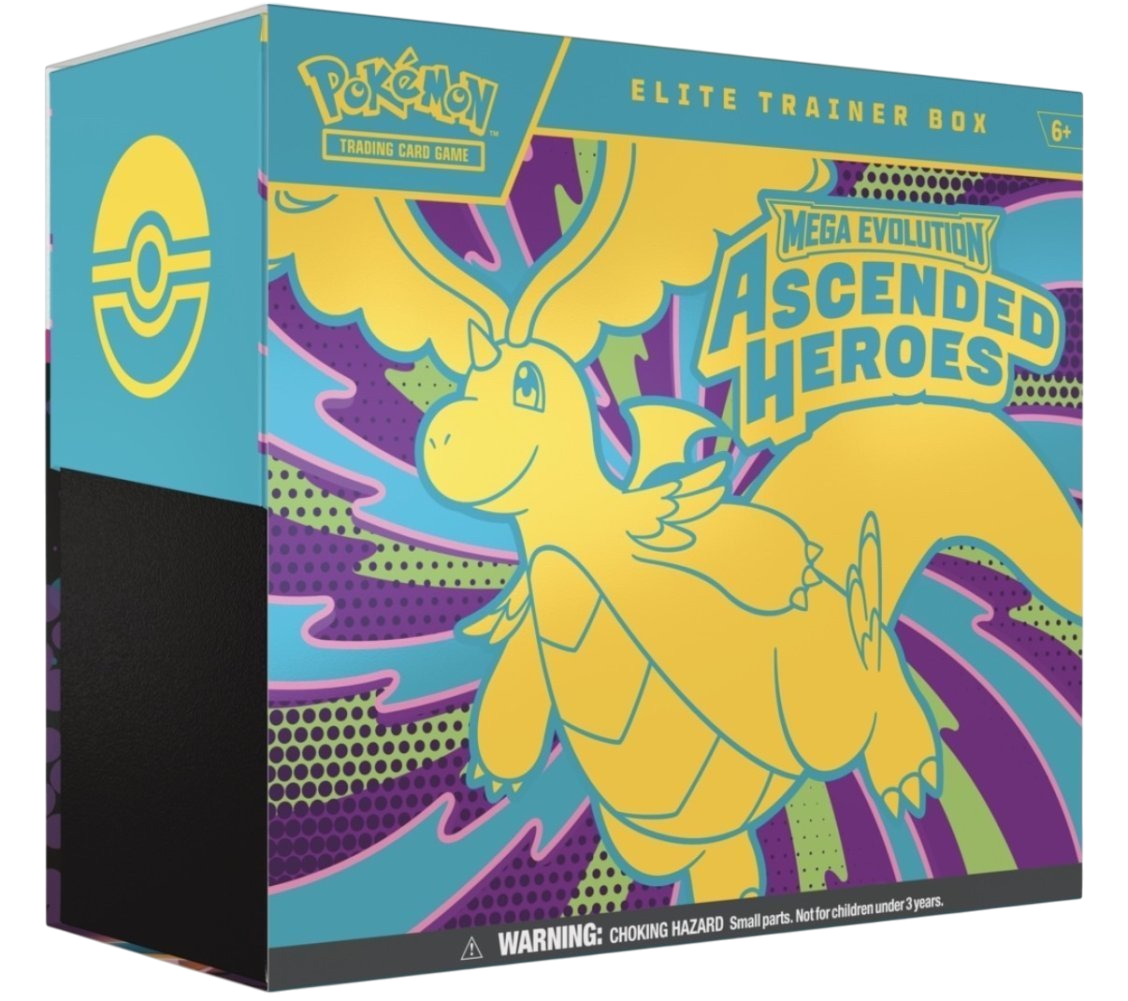 2026 Pokémon Mega Evolution Ascended Heroes Pokemon Center Elite Trainer Box 2026 Pokémon Mega Evolution Ascended Heroes Pokemon Center Elite Trainer Box