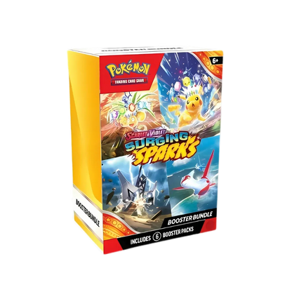 Pokémon TCG: Scarlet and Violet SV08 – Surging Spark Booster Bundle