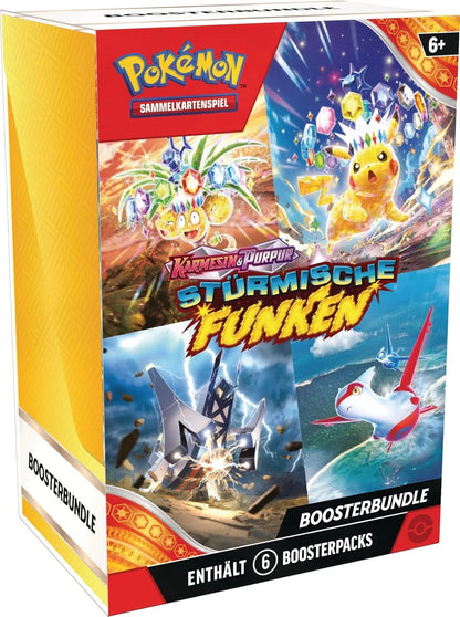 Pokémon TCG: Scarlet and Violet SV08 – Surging Spark Booster Bundle