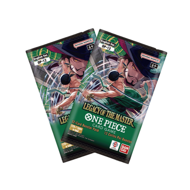 One Piece Card Game - OP12 Legacy of the Master Booster Double Pack Display 8 Boxes