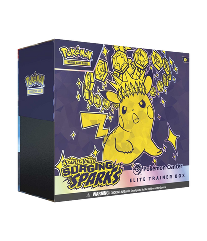 Pokémon TCG: Scarlet & Violet SV08 – Surging Spark Pokémon Center Elite Trainer Box