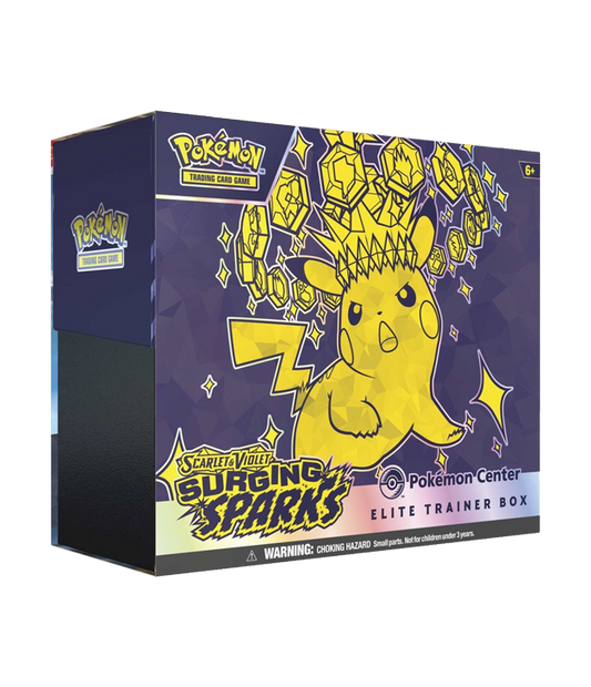 Pokémon TCG: Scarlet & Violet SV08 – Surging Spark Pokémon Center Elite Trainer Box