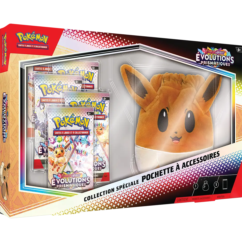 Pokémon TCG: Scarlet & Violet — Prismatic Evolutions Accessory Pouch Special Collection