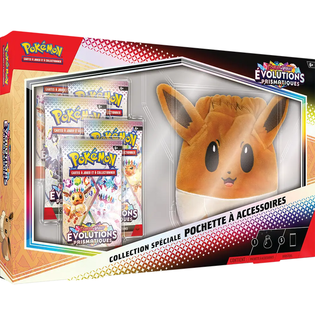 Pokémon TCG: Scarlet & Violet — Prismatic Evolutions Accessory Pouch Special Collection