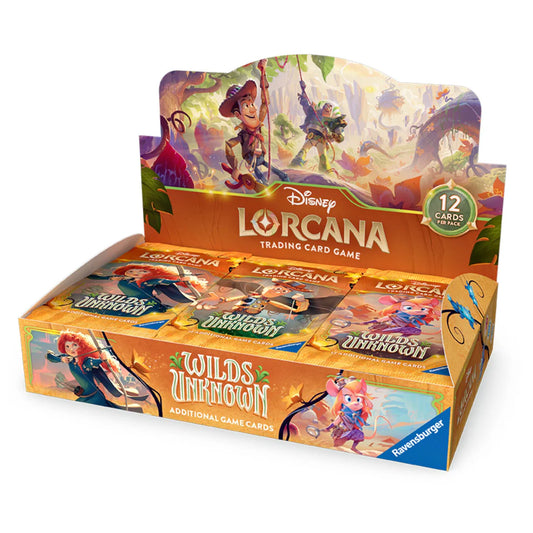 Disney Lorcana Wilds Unknown Booster Box English