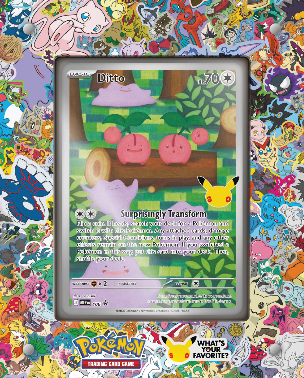 Pokémon TCG 30th Celebration Ditto Premium Collection