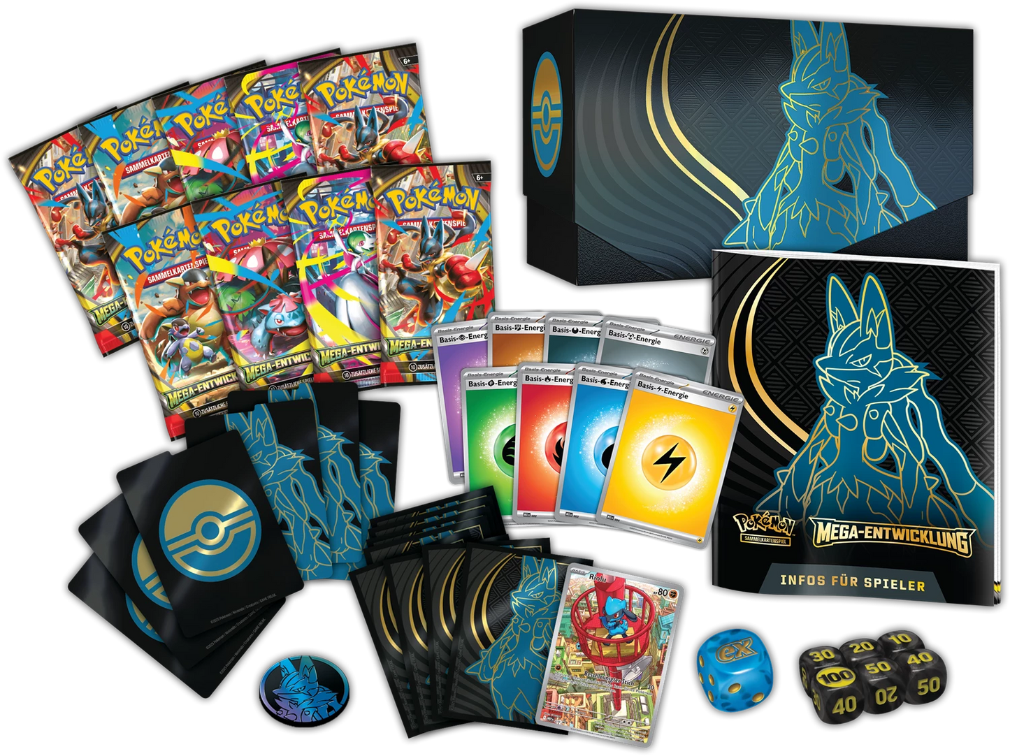 Pokémon ME01 Mega Evolution Elite Trainer Box Case