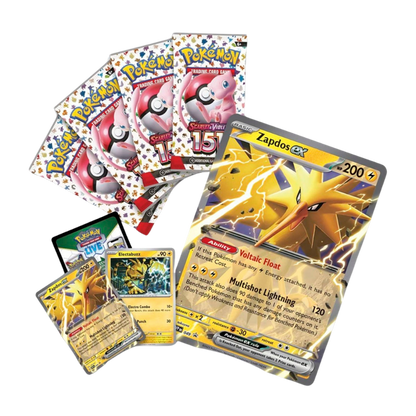 Pokémon TCG: Scarlet and Violet 151 Zapdos EX Collection