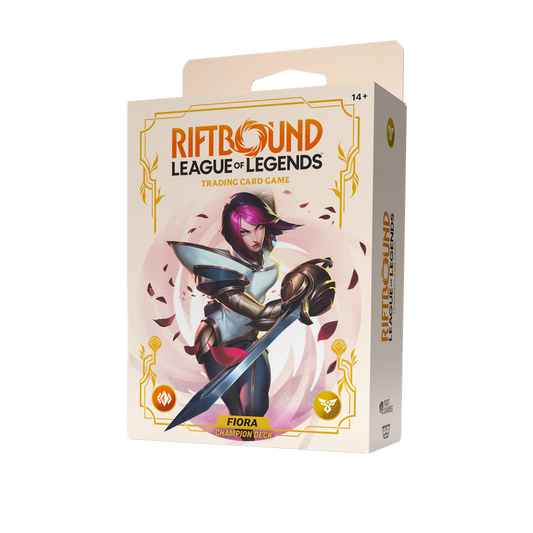 Riftbound League of Legends - Set Two Spiritforged Fiora Deck