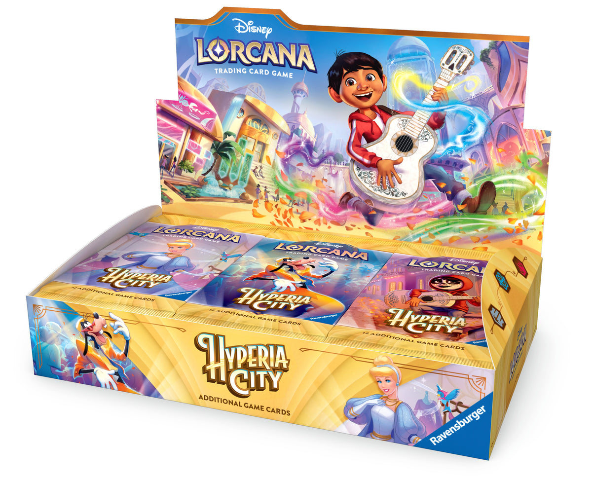 Disney Lorcana: Hyperia City Booster Display (24 Packs) - EN