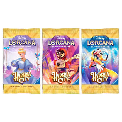 Disney Lorcana: Hyperia City Booster Display (24 Packs) - EN