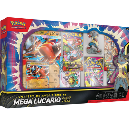 Pokémon TCG: Mega Lucario ex Figure Collection