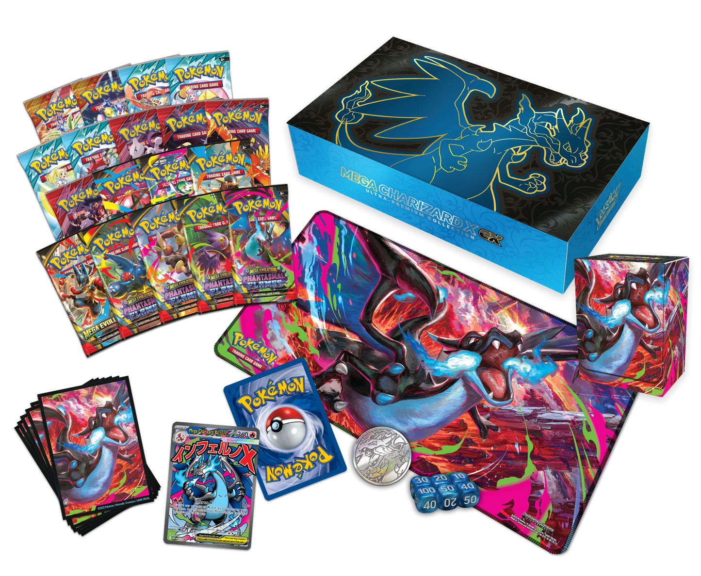 Pokémon TCG: Mega Charizard X Ultra-Premium Collection
