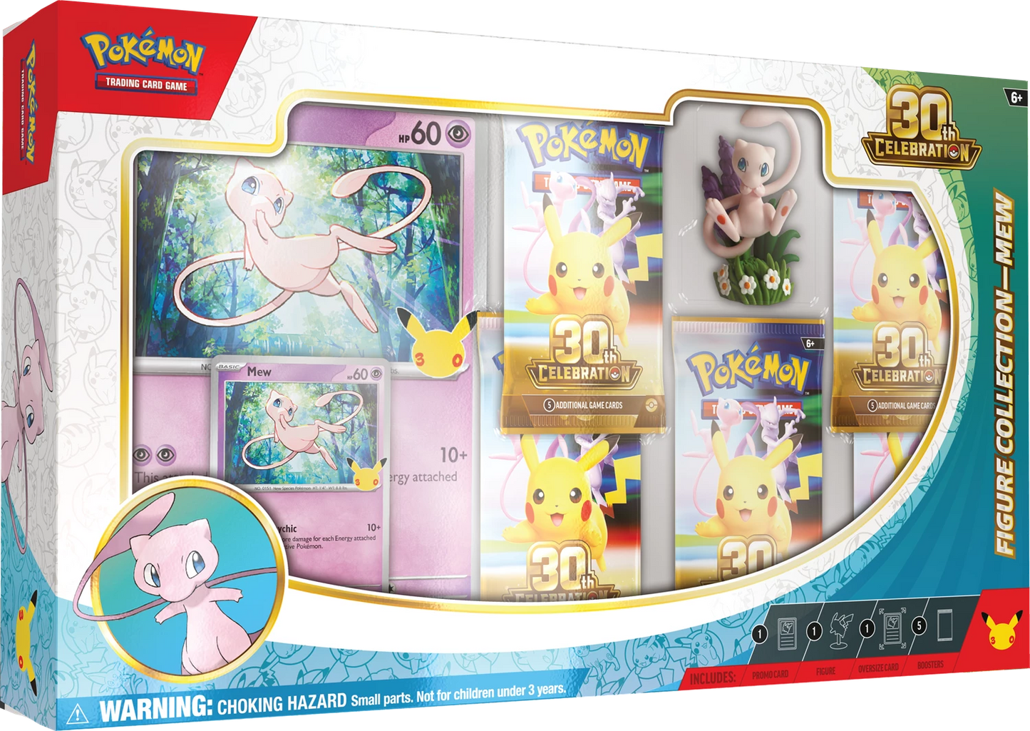 Pokémon TCG 30th Celebration Mew Premium Figure Collection