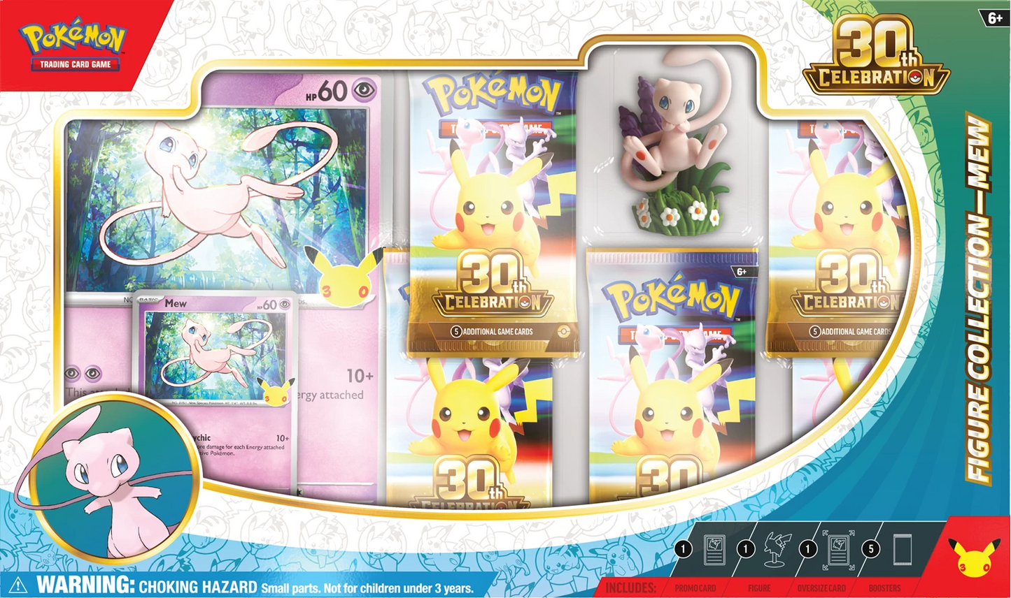 Pokémon TCG 30th Celebration Mew Premium Figure Collection