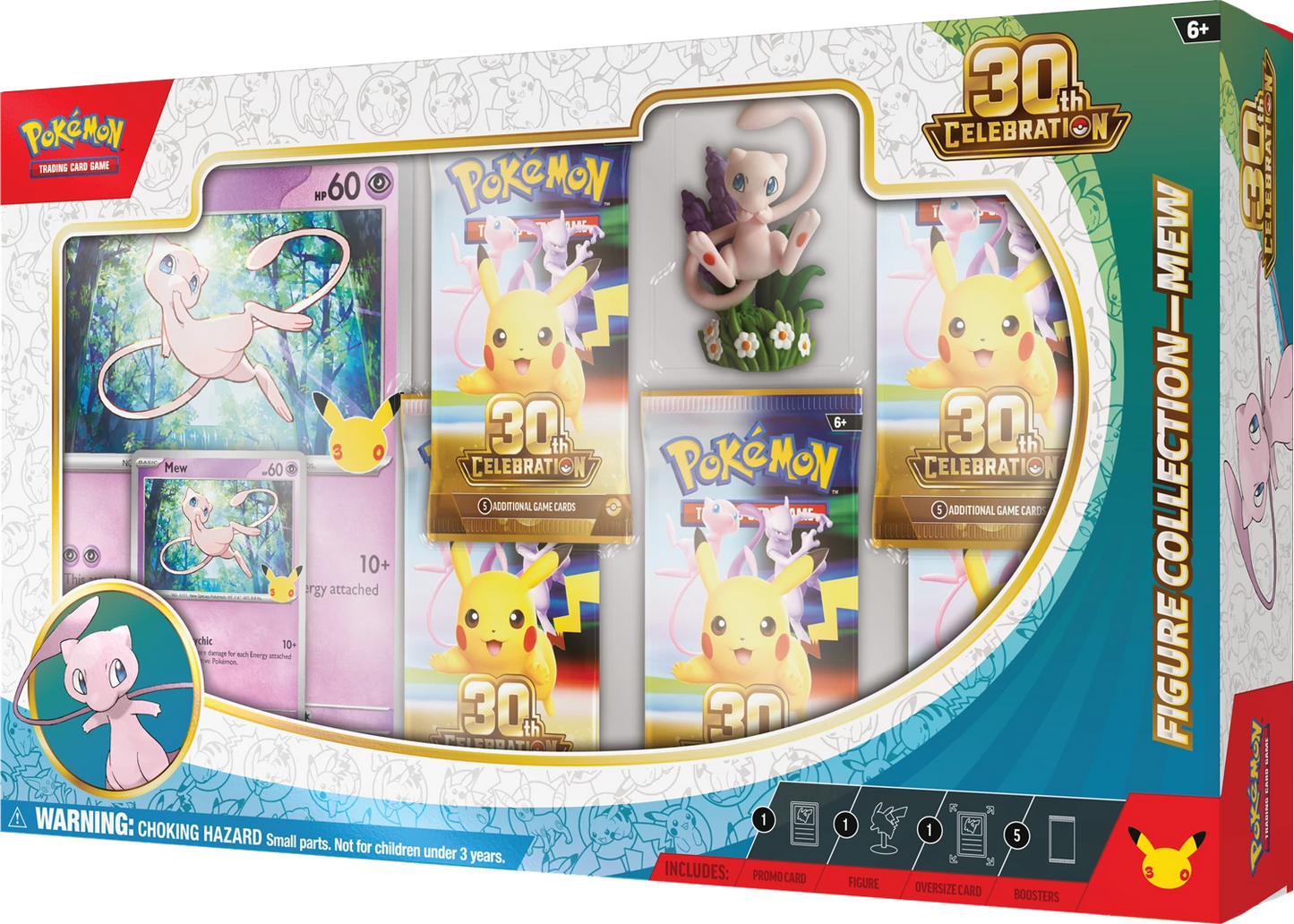 Pokémon TCG 30th Celebration Mew Premium Figure Collection