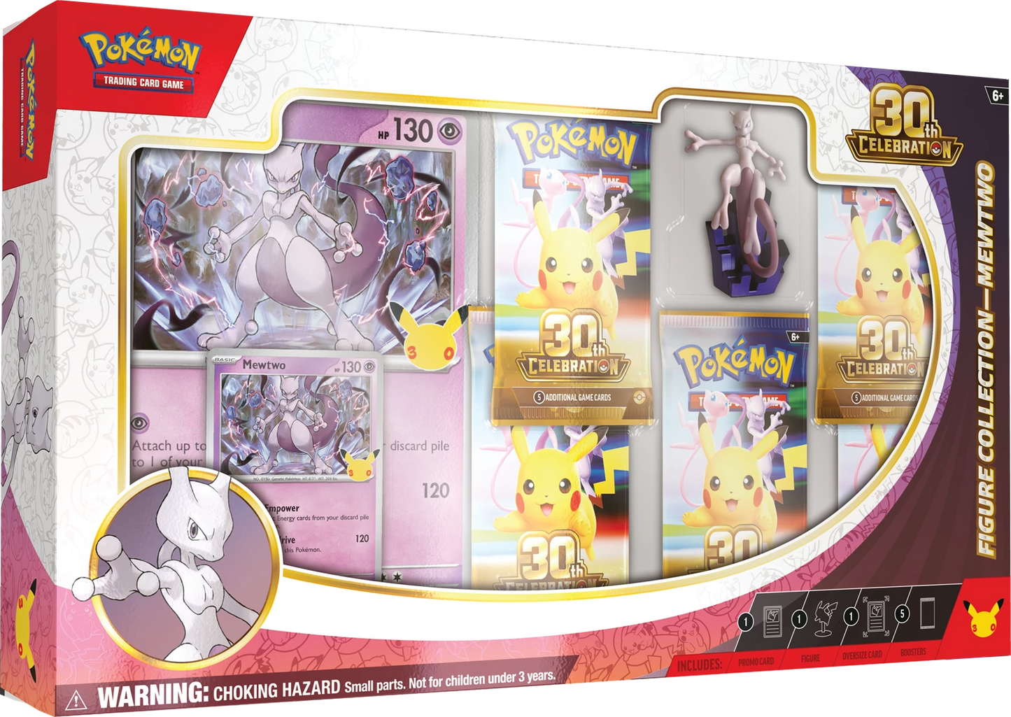 Pokémon TCG 30th Celebration Mewtwo Premium Figure Collection