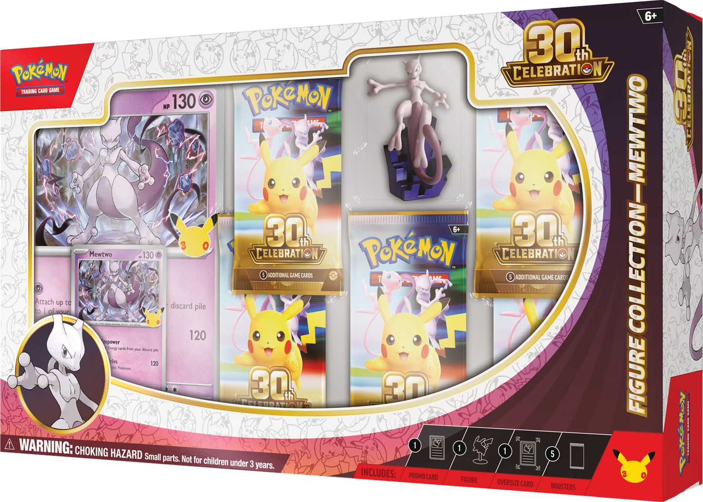 Pokémon TCG 30th Celebration Mewtwo Premium Figure Collection