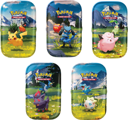 Pokémon TCG: ME2,5 Ascended Heroes! Mini Tin Display (10 Tins)