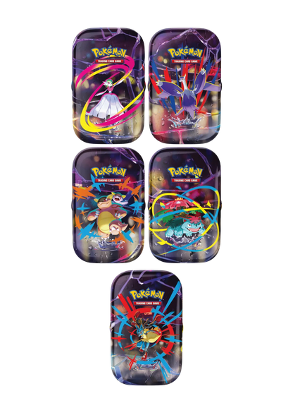 Pokémon ME01 Mega Evolution Mini Tin Display (10 Mini Tins)