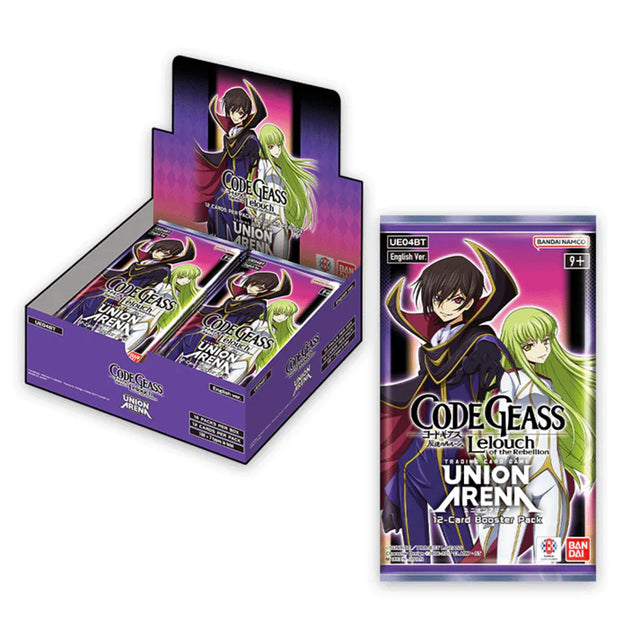 Union Arena – Code Geass Lelouch of the Rebellion Booster Display (16 Packs)