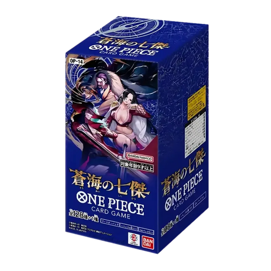 One Piece Trading Card Game: OP14 Azure Sea Japanese Display (24 Boosters)