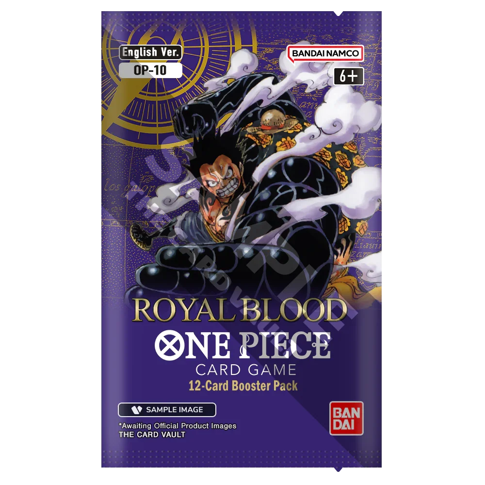 One Piece Card Game - OP10 Royal Blood Booster Display (24 Booster)