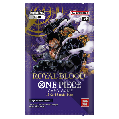 One Piece Card Game - OP10 Royal Blood Booster Display (24 Booster)