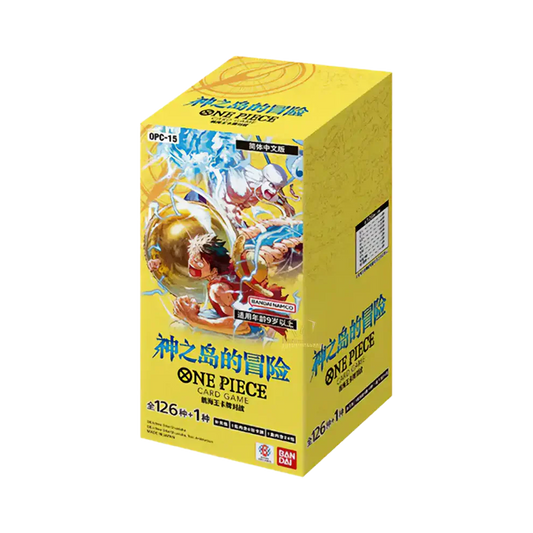 One Piece Trading Card Game: OP15 On the Island of the Gods Japanese Display (24 Boosters)