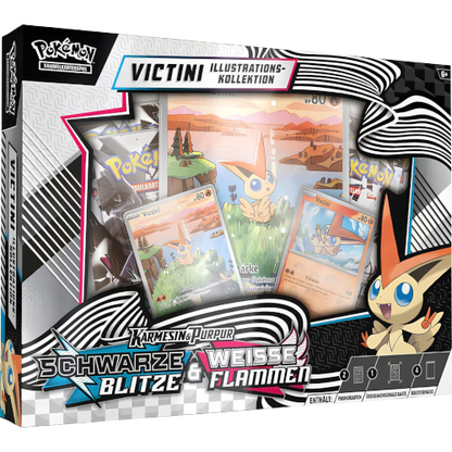Pokémon TCG: Scarlet & Violet 10.5 Black Bolt & White Flare Unova Victini Illustration Collection