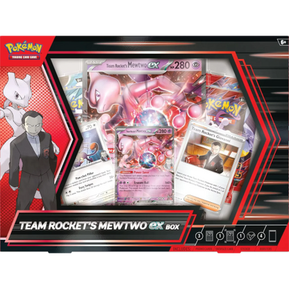 Pokémon Team Rocket's Mewtwo ex Box