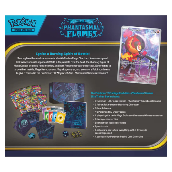 Pokémon ME02 Phantasmal Flame Elite Trainer Box