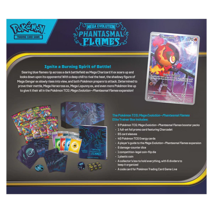 Pokémon ME02 Phantasmal Flame Elite Trainer Box