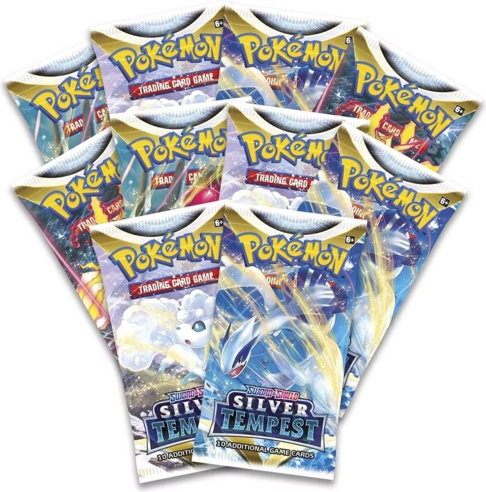 Sword & Shield Pokemon Center Silver Tempest Elite Trainer Box
