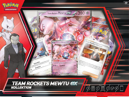 Pokémon Team Rocket's Mewtwo ex Box