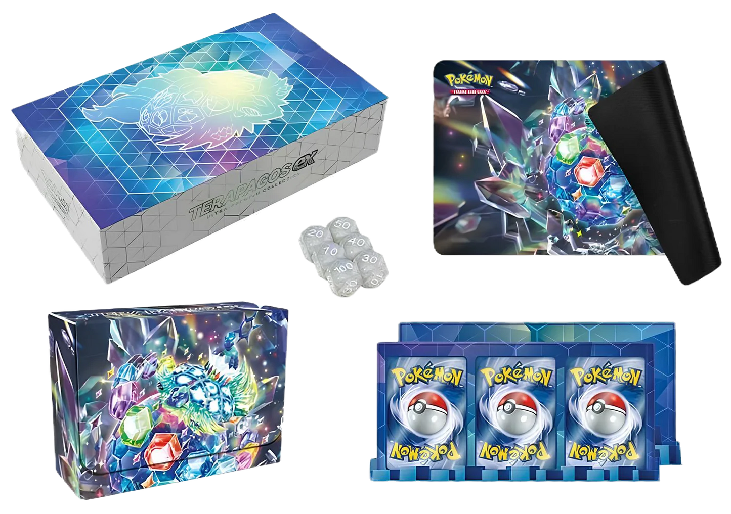 Pokémon Scarlet and Violet Ultra Premium Collection Terapagos Ex (18 Boosters)