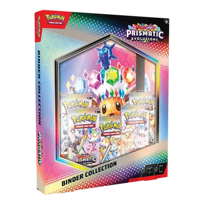 Pokémon TCG: Scarlet and Violet SV8.5 Prismatic Evolution Binder Collection