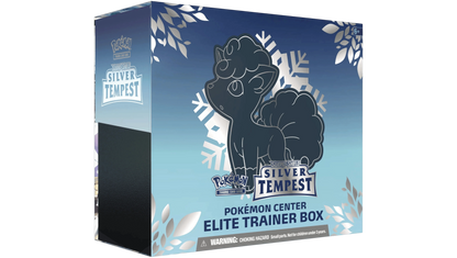 Sword & Shield Pokemon Center Silver Tempest Elite Trainer Box