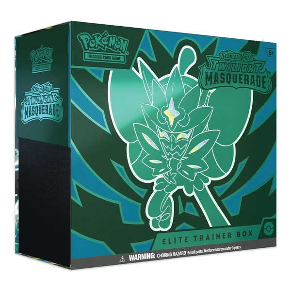 Pokémon Scarlet and Violet SV06 Twilight Masquerade Elite Trainer Box