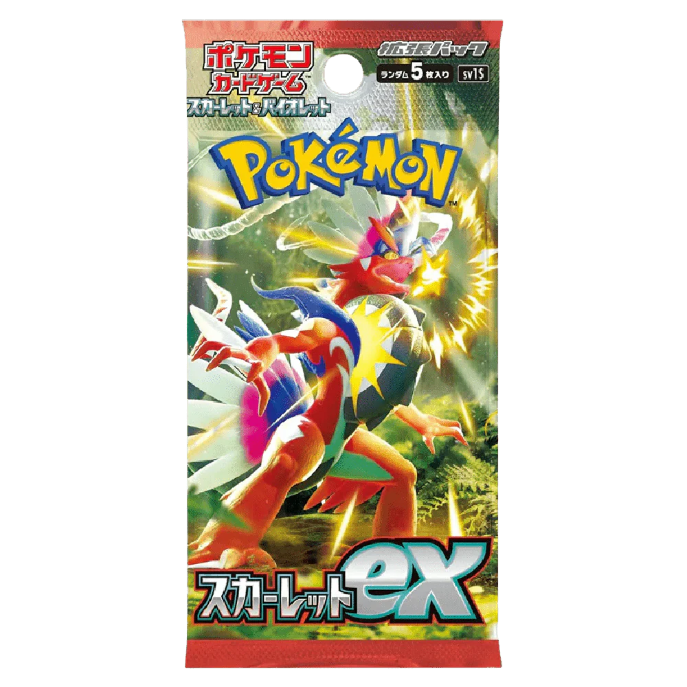 Pokémon Scarlet EX Display JPN