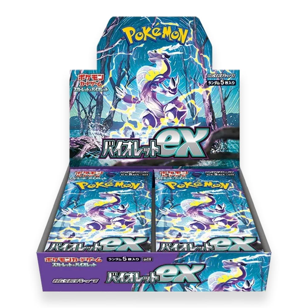 Pokémon Violet EX Display JPN