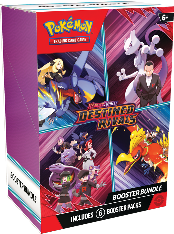Pokémon TCG: Scarlet and Violet SV10 Destined Rivals Booster Bundle (6 Boosters)