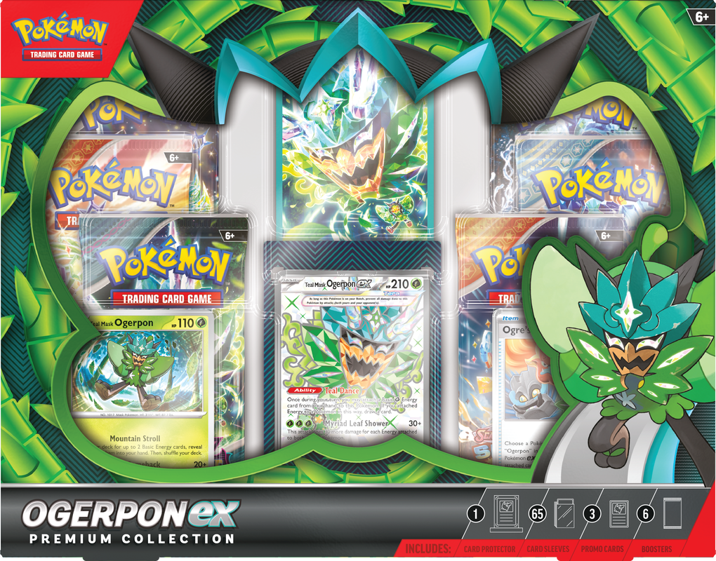 Pokémon TCG: Ogerpon Ex Premium Collection