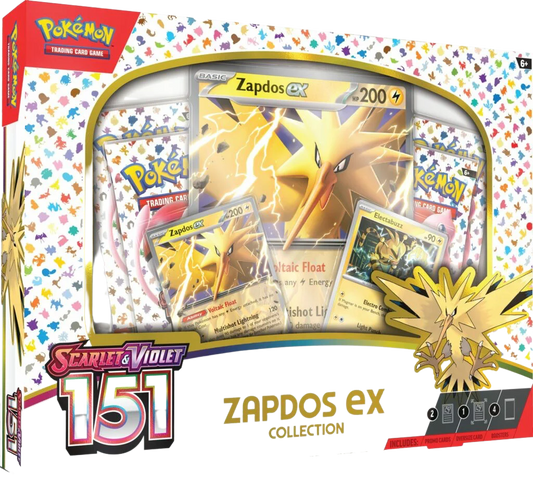Pokémon TCG: Scarlet and Violet 151 Zapdos EX Collection