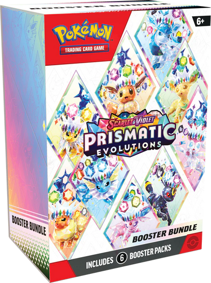 Pokémon TCG: Scarlet and Violet SV8.5 Prismatic Evolutions Booster Bundle