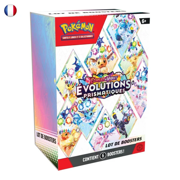 Pokémon TCG: Scarlet and Violet SV8.5 Prismatic Evolutions Booster Bundle